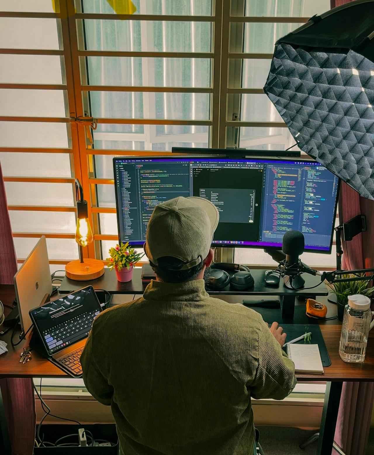 Программист за компьютером